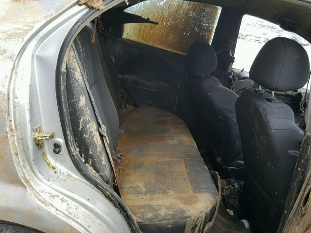 KL1TD56646B594977 - 2006 CHEVROLET AVEO BASE Күміс фото 6