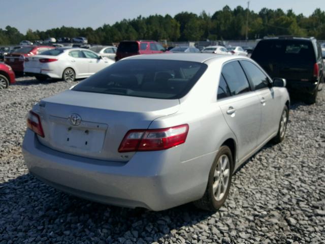 4T1BE46K17U125940 - 2007 TOYOTA CAMRY NEW SILVER photo 4