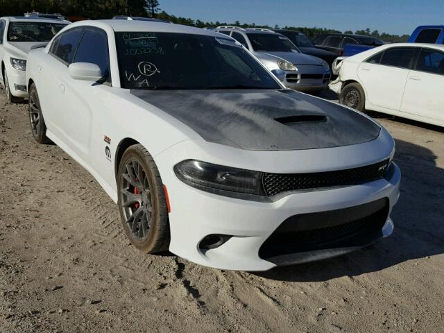 2C3CDXEJ0FH832250 - 2015 DODGE CHARGER WHITE photo 1