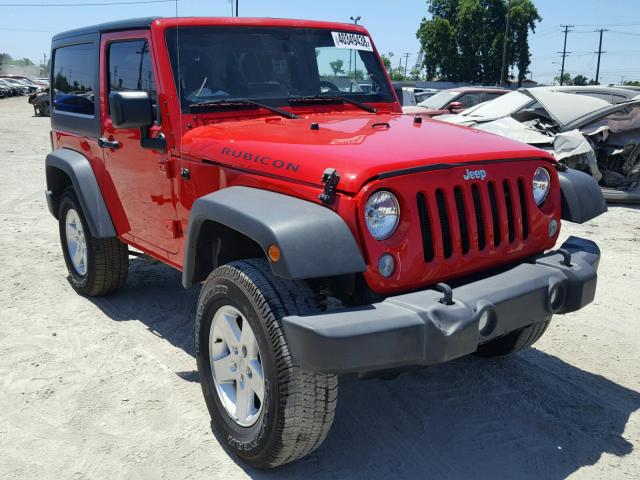 1C4AJWAGXGL309791 - 2016 JEEP WRANGLER S 红色 照片 1