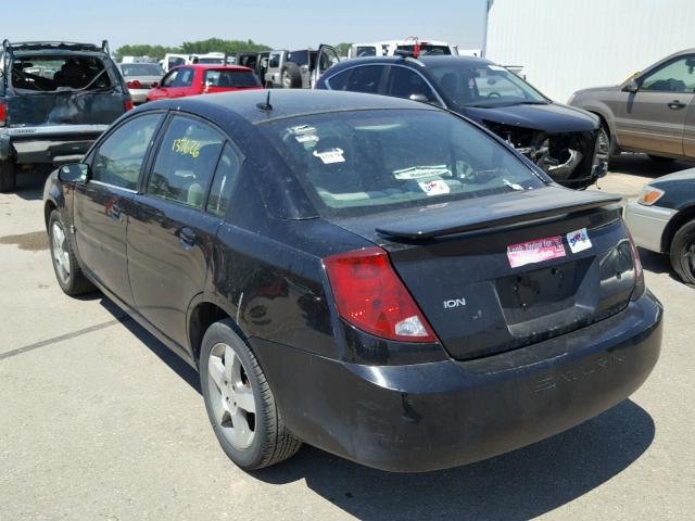 1G8AL55F16Z200969 - 2006 SATURN ION LEVEL BLACK photo 3