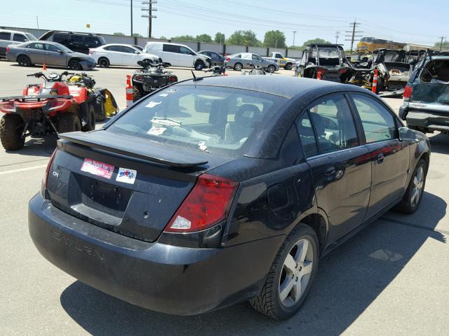1G8AL55F16Z200969 - 2006 SATURN ION LEVEL BLACK photo 4