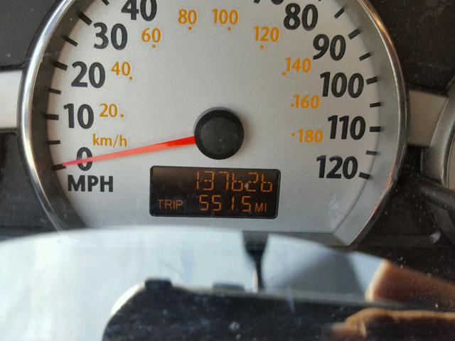 1G8AL55F16Z200969 - 2006 SATURN ION LEVEL BLACK photo 8