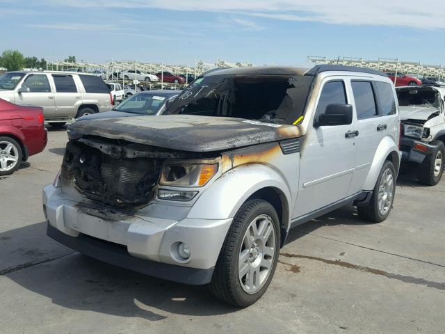 1D4PU4GK8BW600284 - 2011 DODGE NITRO HEAT SILVER photo 2