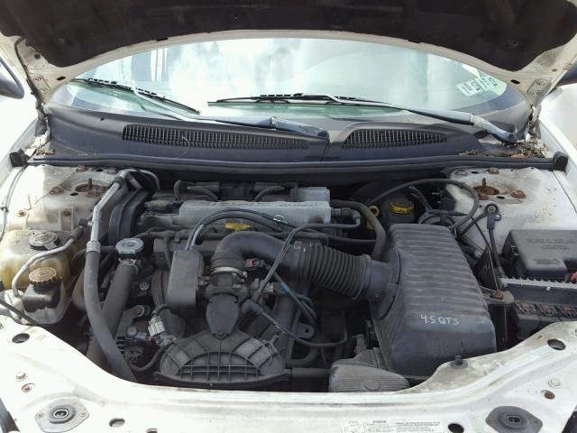 1B3EL36X63N587073 - 2003 DODGE STRATUS SE WHITE photo 7