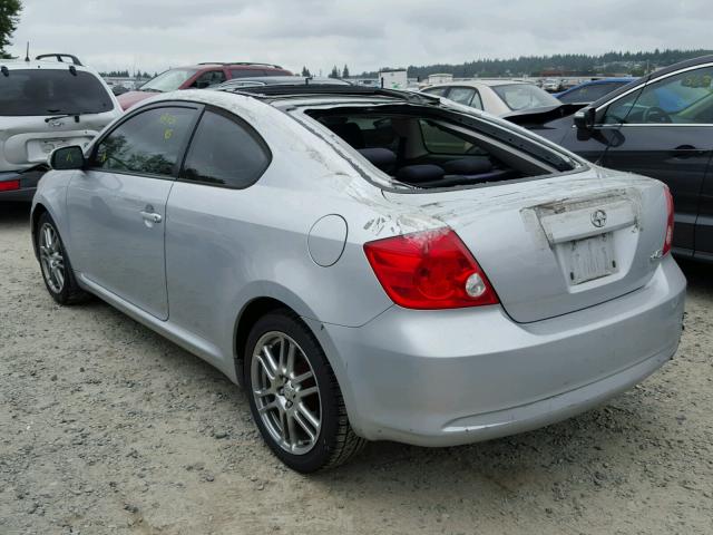 JTKDE177850014921 - 2005 TOYOTA SCION TC 银色 照片 3