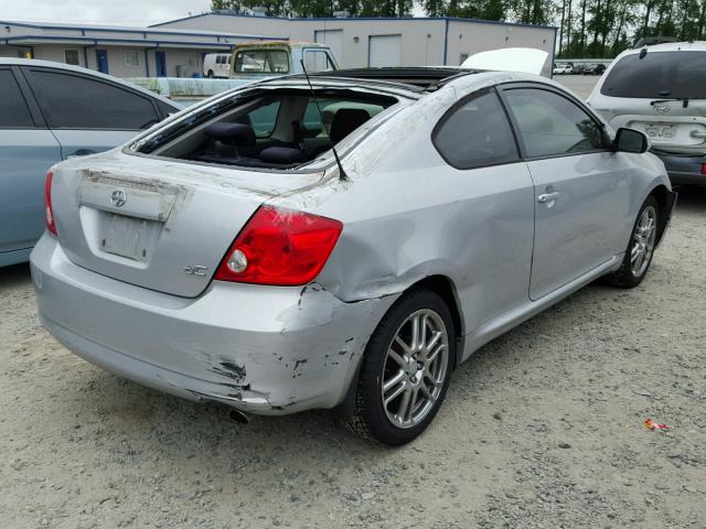 JTKDE177850014921 - 2005 TOYOTA SCION TC 银色 照片 4