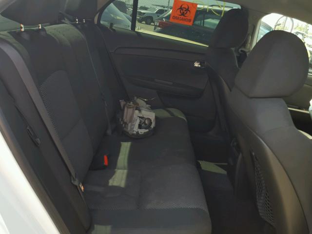 1G1ZC5EBXAF166961 - 2010 CHEVROLET MALIBU 1LT 白色 照片 6