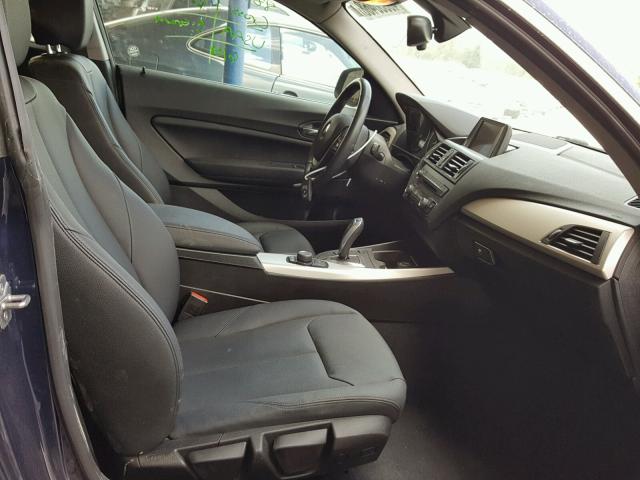 WBA1F5C50EV256024 - 2014 BMW 228 I BLUE photo 5