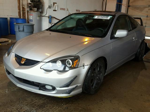 JH4DC53093C007306 - 2003 ACURA RSX TYPE-S SILVER photo 2