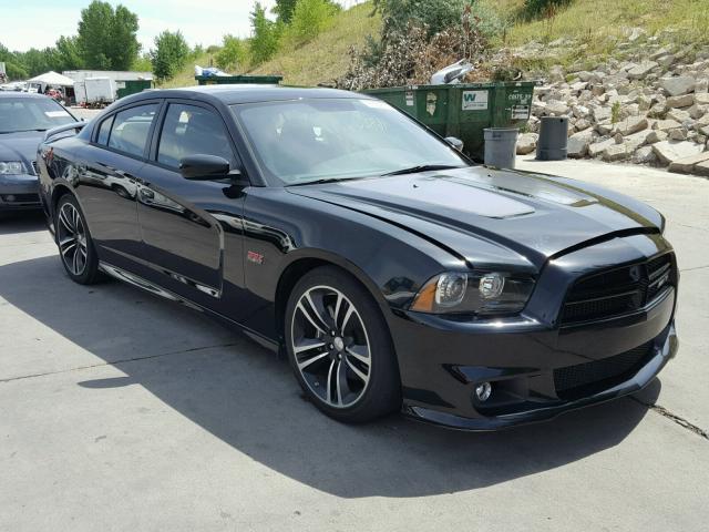 2C3CDXGJ4DH566631 - 2013 DODGE CHARGER SU BLACK photo 1