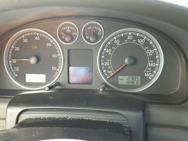 WVWWU63B45E145857 - 2005 VOLKSWAGEN PASSAT GLX 绿色 照片 8