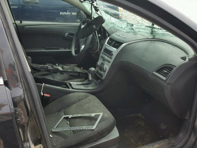1G1ZC5E0XCF198858 - 2012 CHEVROLET MALIBU 1LT 黑色 照片 5