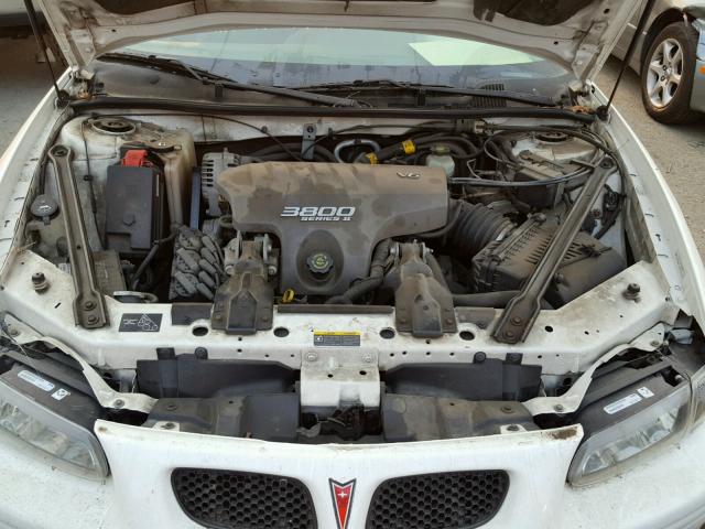 1G2WP12K52F236822 - 2002 PONTIAC GRAND PRIX WHITE photo 7