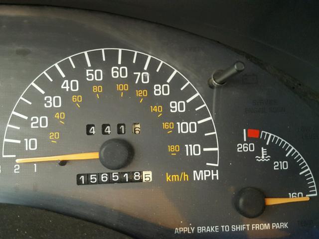 1G2WP12K52F236822 - 2002 PONTIAC GRAND PRIX WHITE photo 8