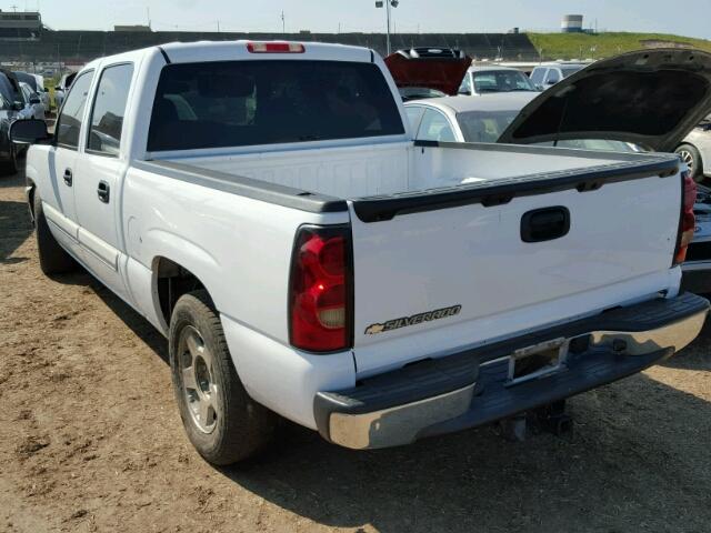 2GCEC13T661233208 - 2006 CHEVROLET SILVERADO WHITE photo 3