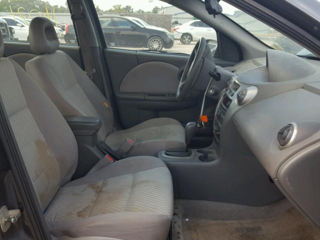 1G8AJ55F77Z158282 - 2007 SATURN ION LEVEL GRAY photo 5