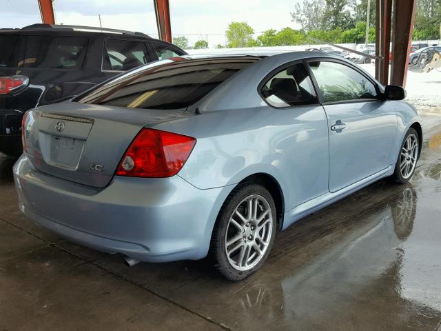 JTKDE177260119987 - 2006 TOYOTA SCION TC 蓝色 照片 4