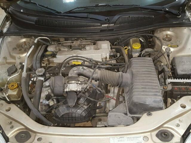 1C3EL46X33N529513 - 2003 CHRYSLER SEBRING LX TAN photo 7