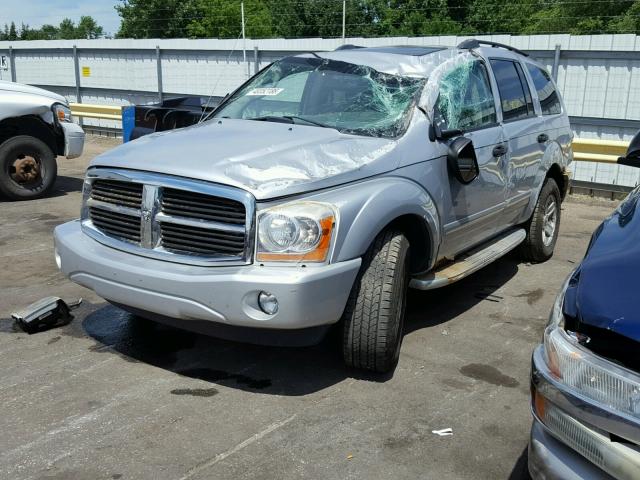 1D8HB58D65F525250 - 2005 DODGE DURANGO LI SILVER photo 2