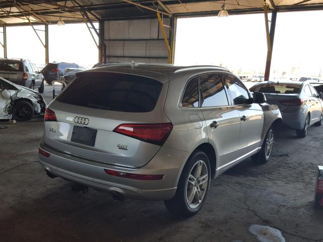 WA1LFAFP0FA114325 - 2015 AUDI Q5 PREMIUM SILVER photo 4