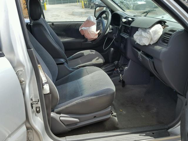 4S6DM58W2Y4410804 - 2000 HONDA PASSPORT E SILVER photo 5