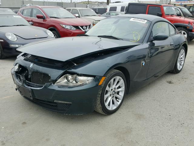 4USDU53568LF77973 - 2008 BMW Z4 3.0SI GREEN photo 2