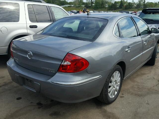 2G4WE587181138877 - 2008 BUICK LACROSSE C GRAY photo 4