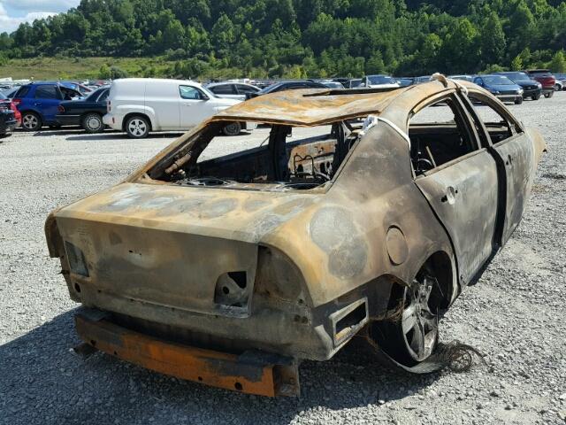 1G1ZC5EB6AF220174 - 2010 CHEVROLET MALIBU 1LT BURN photo 4