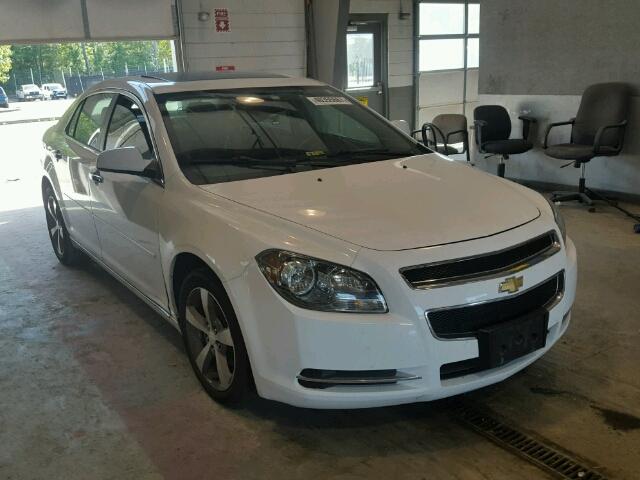 1G1ZD5E06CF355878 - 2012 CHEVROLET MALIBU 2LT WHITE photo 1