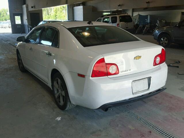 1G1ZD5E06CF355878 - 2012 CHEVROLET MALIBU 2LT WHITE photo 3