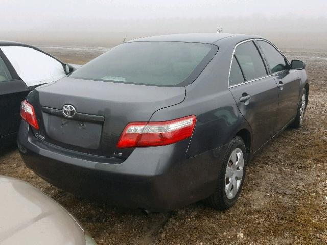 4T1BE46K17U677146 - 2007 TOYOTA CAMRY NEW BLACK photo 4