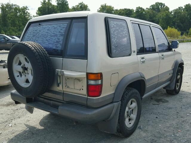 JACDJ58V6S7906531 - 1995 ISUZU TROOPER S GRAY photo 4