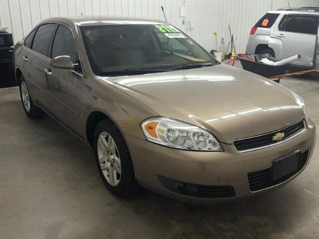 2G1WU58R979130401 - 2007 CHEVROLET IMPALA LTZ TAN photo 1