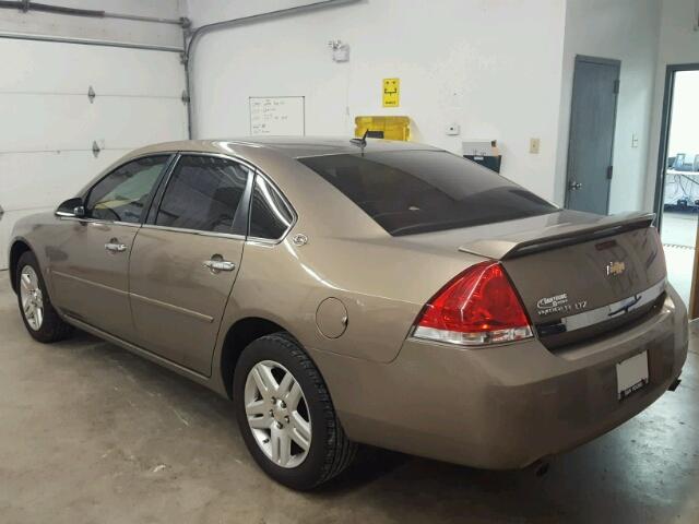 2G1WU58R979130401 - 2007 CHEVROLET IMPALA LTZ TAN photo 3