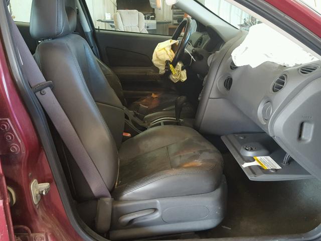 2G2WS522541142858 - 2004 PONTIAC GRAND PRIX Темно-червоний фото 5