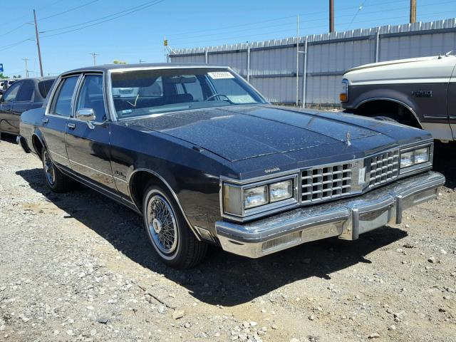 1G3BV69Y8F9030681 - 1985 OLDSMOBILE DELTA 88 R BLACK photo 1