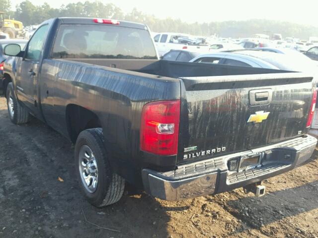 1GCPCSEA5AZ221769 - 2010 CHEVROLET SILVERADO BLACK photo 10