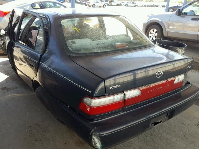 2T1BB02E7TC171267 - 1996 TOYOTA COROLLA DX GREEN photo 3