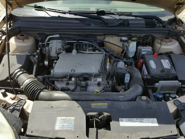 1G1ZT54835F180423 - 2005 CHEVROLET MALIBU LS TAN photo 7