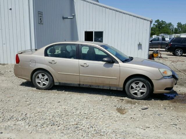 1G1ZT54835F180423 - 2005 CHEVROLET MALIBU LS TAN photo 9