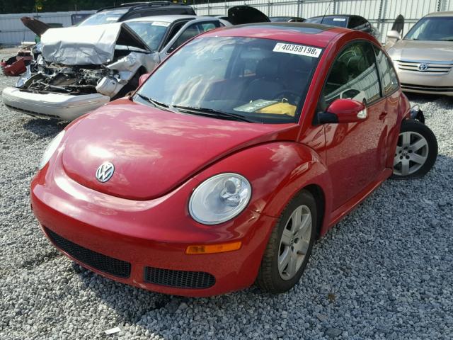3VWRW31C87M519902 - 2007 VOLKSWAGEN NEW BEETLE წითელი ფოტო 2