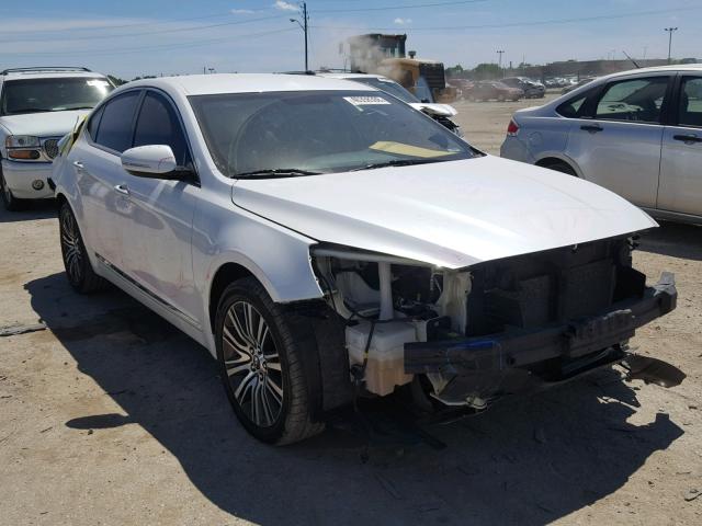 KNALN4D74F5169458 - 2015 KIA CADENZA PR WHITE photo 1