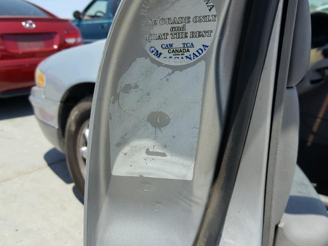 2G4WF5514Y1191411 - 2000 BUICK REGAL GS SILVER photo 10