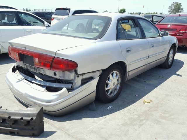 2G4WF5514Y1191411 - 2000 BUICK REGAL GS SILVER photo 4