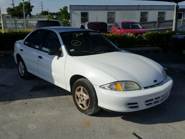 1G1JC524417389767 - 2001 CHEVROLET CAVALIER B WHITE photo 1