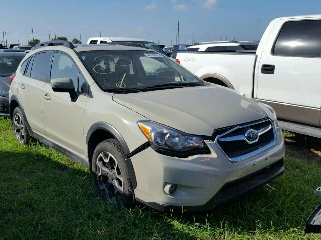 JF2GPASC6F8314545 - 2015 SUBARU XV CROSSTR GREEN photo 1