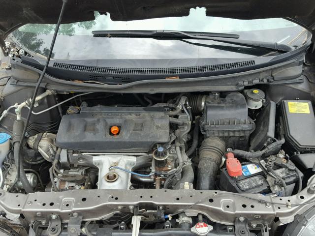 2HGFB2F99CH557285 - 2012 HONDA CIVIC EXL ყავისფერი ფოტო 7