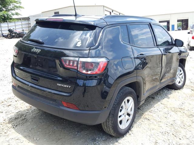 3C4NJDAB2HT656516 - 2017 JEEP COMPASS SP BLACK photo 4