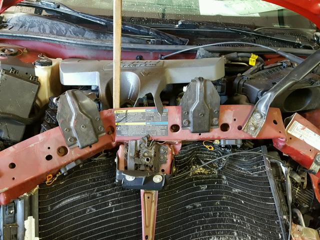 2G2WP552X81147556 - 2008 PONTIAC GRAND PRIX RED photo 7